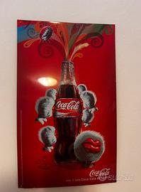Targa in latta Coca Cola