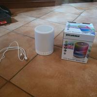 cassa bluetooth sylvania con luci