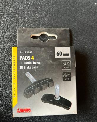 Pattini freno LAMPA PADS 4