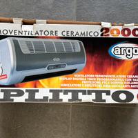 Terloventilatore ceramico con ionizzatore