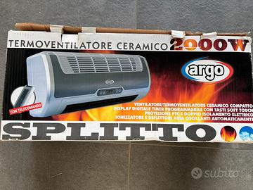 Terloventilatore ceramico con ionizzatore