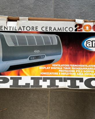 Termoventilatore ceramico con ionizzatore