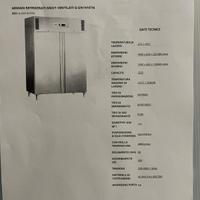 frigorifero Firma doppia anta in acciaio positivo