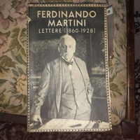 Libro antico " Ferdinando Martini lettere 1860 - 1
