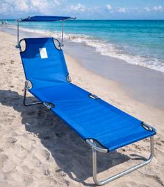 lettino da spiaggia pieghevole 