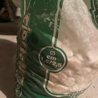 Ciottoli bianchi decorativi 1,5-2,5 cm 15kg