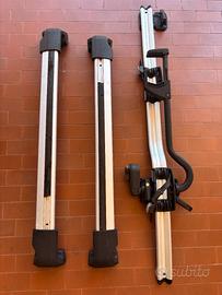 Barre + Portabici Thule ProRide 591 con Chiavi