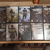 Collezione completa Call Of Duty PC cd-rom