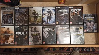 Collezione completa Call Of Duty PC cd-rom