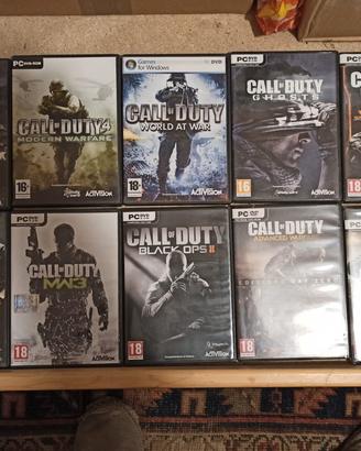 Collezione completa Call Of Duty PC cd-rom