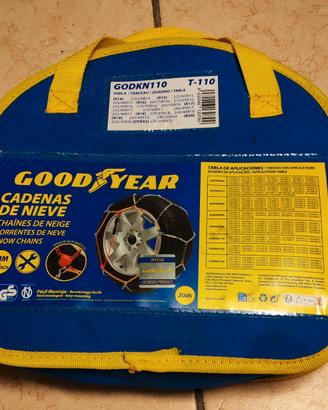 Catene da Neve Goodyear 9mm T-110 - NUOVE
