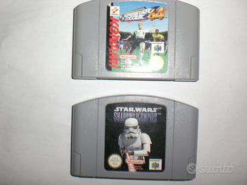 Cartucce Nintendo 64 .