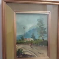 olio su tela  firmato A, GIORDANO 