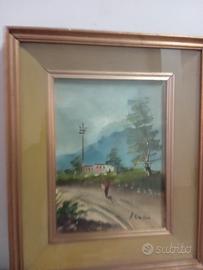 olio su tela  firmato A, GIORDANO 