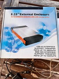 Masterizzatore DVD LG SuperMulti IDE + Box Esterno