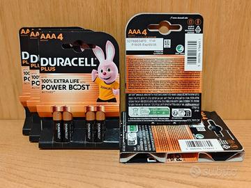 Pile alcaline Ministilo Duracell Plus - 24 pezzi