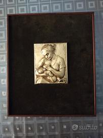 bassorilievo Francesco Messina - maternità 