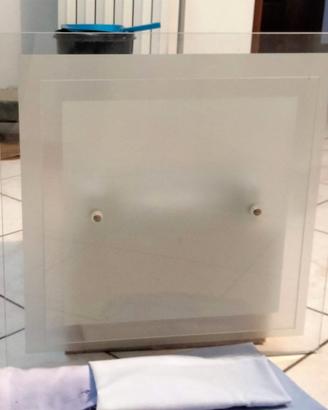 Lampada applique in vetro