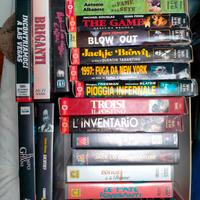 stock di video cassette 