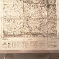 Carta topografia Gorizia 