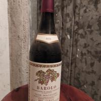 bottiglia barolo 1978 per collezionisti. 