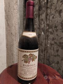 bottiglia barolo 1978 per collezionisti. 