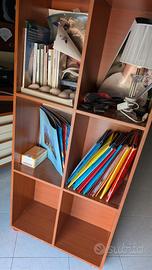scaffale / libreria a cubi 