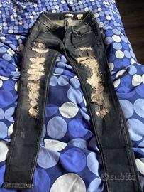 Jeans Francomina nero tg 24