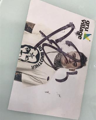 foto autografata Fedez