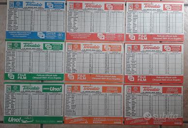 9 VECCHIA SCHEDINA TOTOCALCIO VINTAGE 1982/83