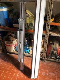 Tavolino in alluminio pieghevole