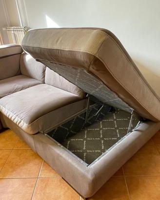 Divano angolare come nuovo made in italy