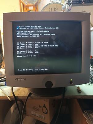 monitor 19 pollici crt Olidata cinescopio Hitachi