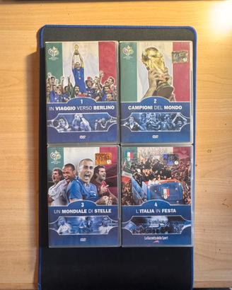 Set 4 dvd Italia campione del mondo 2006