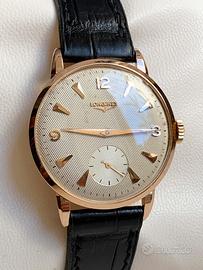 raro Longines 30L oro 18K chronometer 36mm swiss