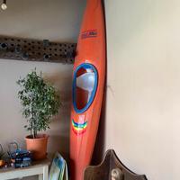 Canoa kayak con pagaia per lago e mare