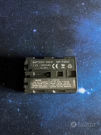 Batteria NP-FM50