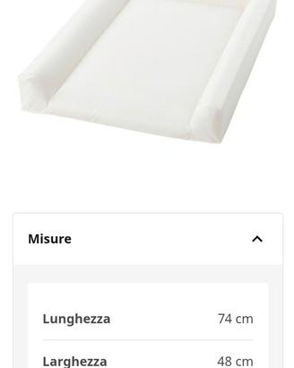 Materassino per fasciatoio
