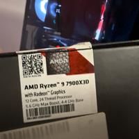Cpu ryzen 9 7900 x3d
