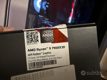 Cpu ryzen 9 7900 x3d