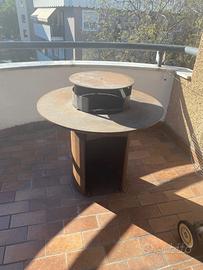 Grill multifire / braciere da giardino in acciaio