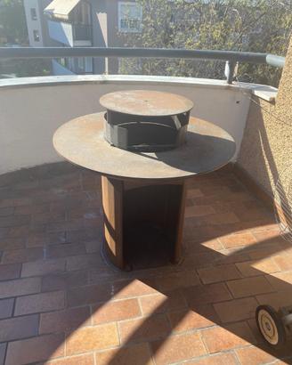 Grill multifire / braciere da giardino in acciaio