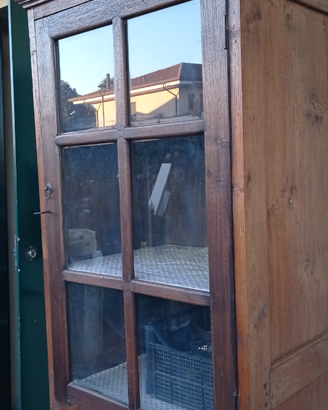 Libreria in legno di Teak h.200 largh. 71 p. 53