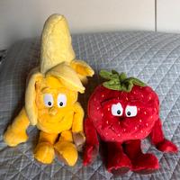 Peluche fragola e banana