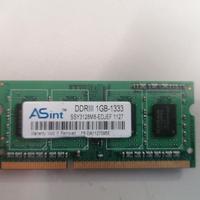 Memoria Ram Asint ddr3 1gb-1333