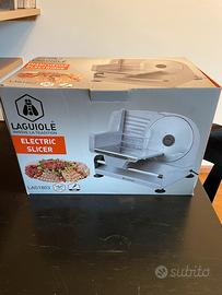 Affettatrice elettrica Laguiole in acciaio inox