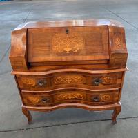 Ribaltina / scrittoio intarsiato Luigi XV