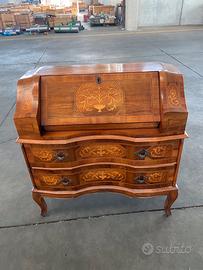 Ribaltina / scrittoio intarsiato Luigi XV
