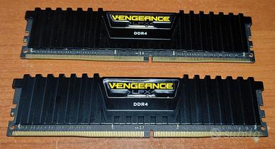 Corsair Vengeance RAM 32 GB (2x16) TESTATE DDR4