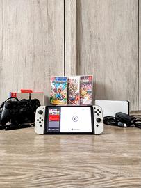 Nintendo Switch Oled + Giochi | Ideale per bimbi